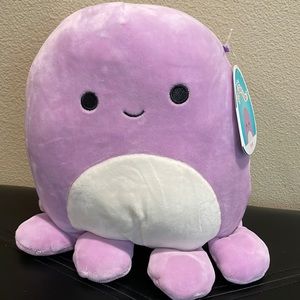 SQUISHMALLOWS Violet the Octopus 8” BNWT